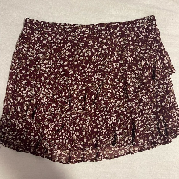 Arula Dresses & Skirts - Beautiful Soul Leopard Ruffle Skirt